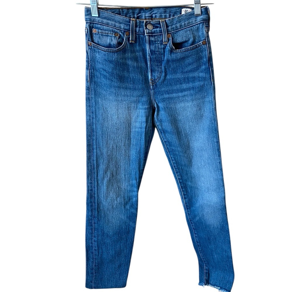 Levi’s White Oak Cone Denim High Waisted Skinny Jean